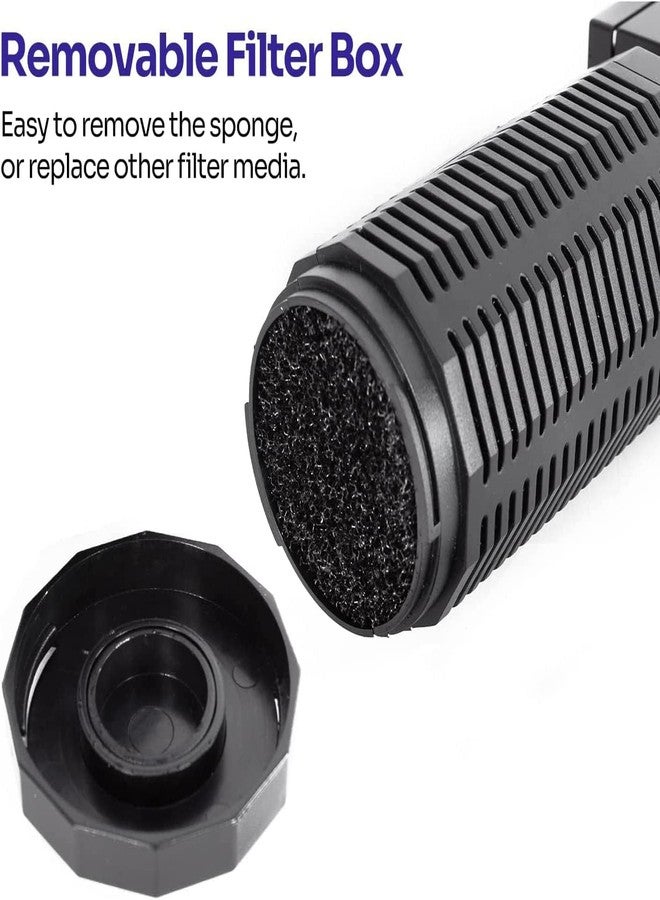 Vayinato Aquarium Internal Filter For Aquarium Fish Tank | Suitable For Both Fresh And Salt Water ((Bl-6001F) Power : 15W | Output : 880L/H) By Petzlifeworld - Image 4